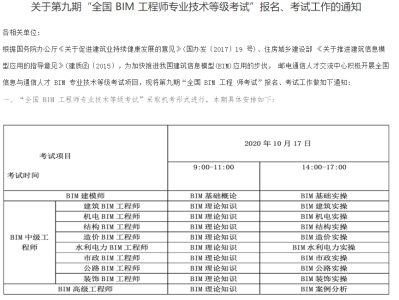 全國bim工程師證書報考中心,國家bim工程師考試