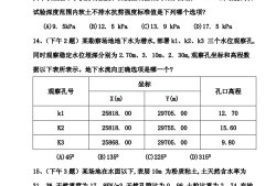 關(guān)于2021巖土工程師考試參考答案的信息