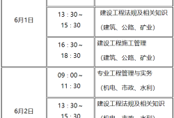 二級建造師的考試科目及題型,二級建造師考試科目及題型