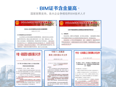 高級bim工程師證書是干嘛的高級工程師bim證書有用嗎