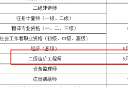 大連造價(jià)工程師考試時(shí)間大連造價(jià)工程師考試