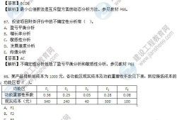 2012造價工程師真題,2012造價案例真題解析