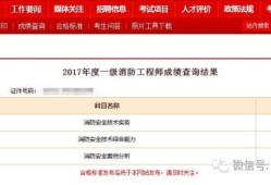 注冊消防工程師成績查詢一級注冊消防工程師證書含金量