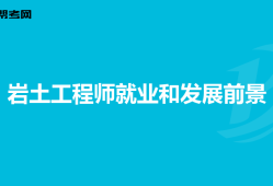 比巖土工程師更值錢的職業(yè)比巖土工程師更值錢