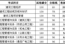 一級(jí)建造師的考試科目一級(jí)建造師考試科目題型