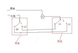 雙控開關(guān)電路圖一燈雙控開關(guān)電路圖