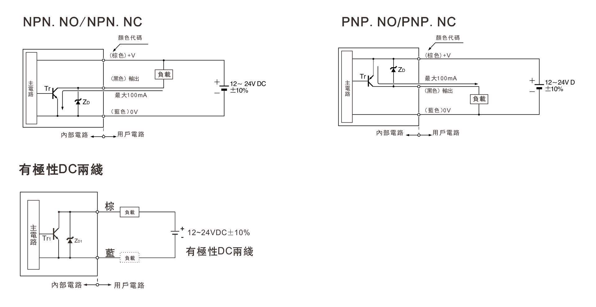 四線制接近開關(guān)接線圖,接近開關(guān)接線圖  第2張