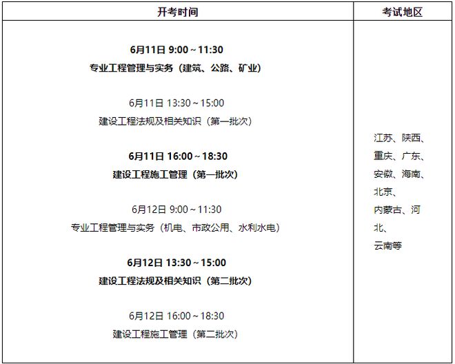 云南二級(jí)建造師考試工作時(shí)間怎么核查,云南二級(jí)建造師準(zhǔn)考證打印地點(diǎn)  第2張