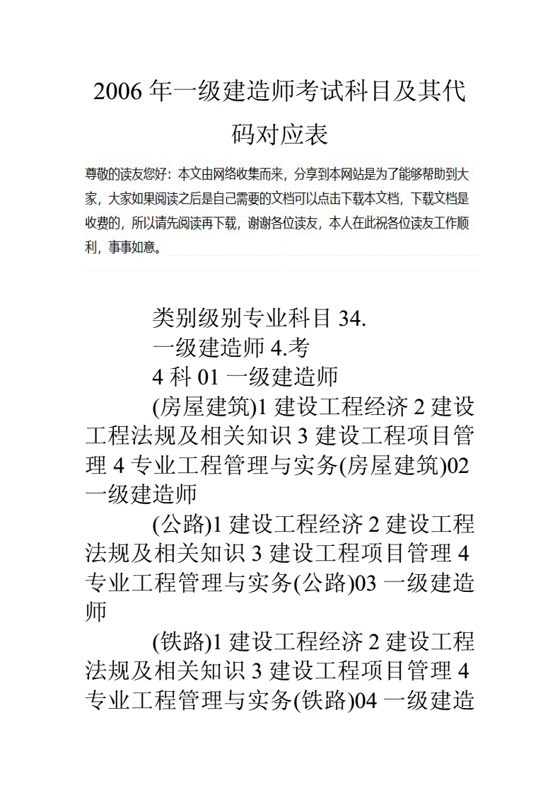 一級建造師必考科目及分數一級建造師必考科目  第2張