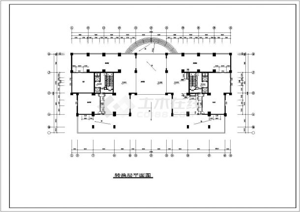 建筑施工設(shè)計圖建筑施工設(shè)計圖說明間距怎么看  第2張