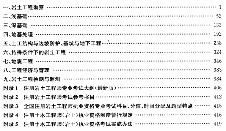 注冊(cè)巖土工程師考試規(guī)范價(jià)格表注冊(cè)巖土工程師考試規(guī)范2021  第2張