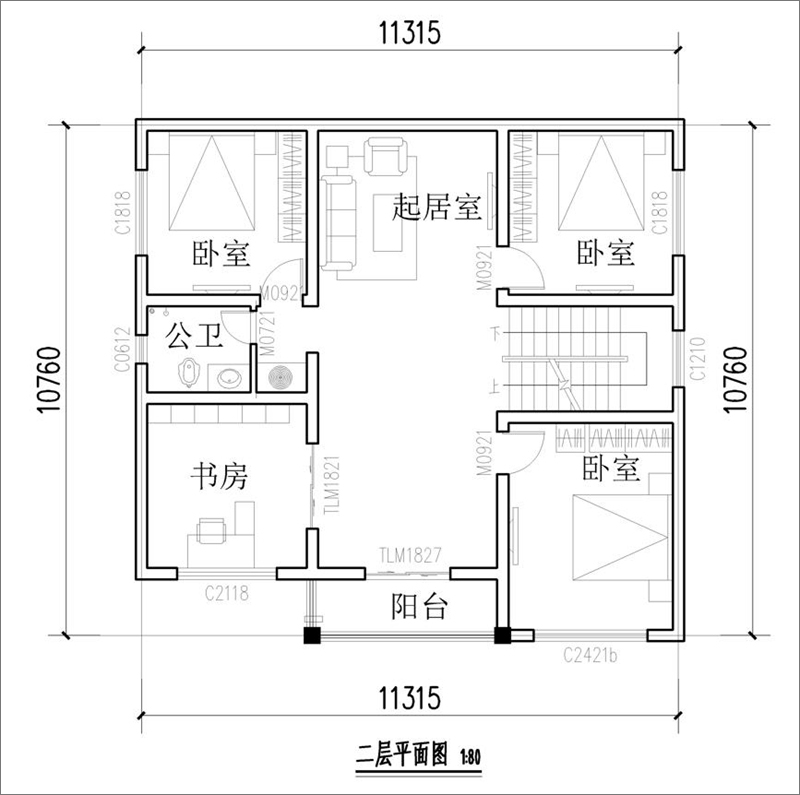 房屋建筑圖紙?jiān)O(shè)計(jì)說(shuō)明房屋建筑圖紙  第1張