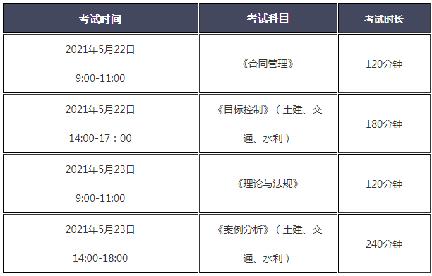 云南省造價工程師考試時間云南省造價工程師考試時間表  第2張