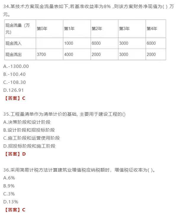 包含一級建造師工程經濟重點的詞條  第2張